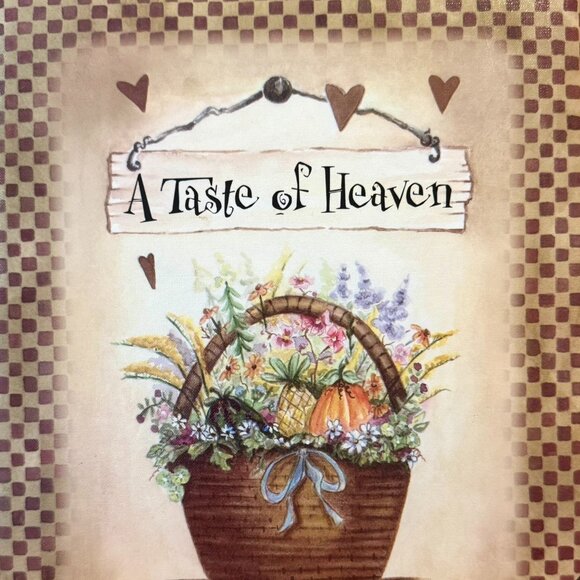 A TASTE OF HEAVEN COOKBOOK Winston-Salem NC. HC. Cookbook - Picture 1 of 14